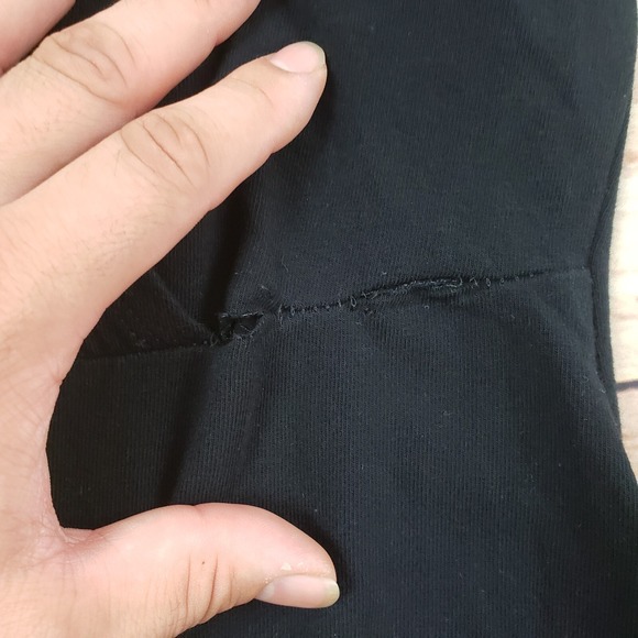 Brandy Melville Dress Womens One Size Black A-line Casual Knee Length Ladies - Picture 9 of 11